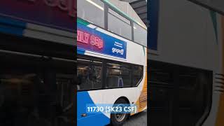 Stagecoach Manchester 11730 ADL Enviro400 MMC SK23 CSF on 38 to Logistics North bus foryou [upl. by Lazor]