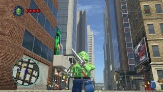 LEGO Marvel Super Heroes  Unlocking Drax  Gameplay All Drax Missions [upl. by Erodeht]