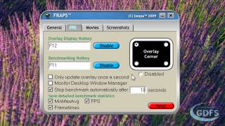 Fraps Tutorial and Tips [upl. by Sitof]