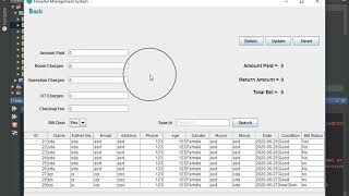 Hospital management system java hibernate [upl. by Lolly]