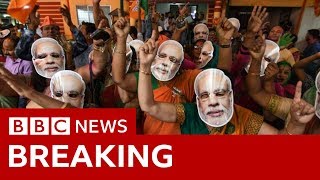 India election results 2019 Narendra Modi takes landslide win  BBC News [upl. by Benzel3]