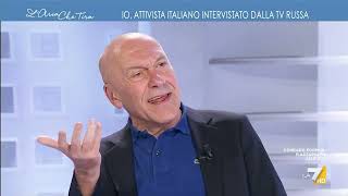 Amedeo Avondet lattivista italiano intervistato dalla TV russa quotCollaboro con Russia Unita [upl. by Johnathon450]