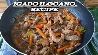 PORK IGADO RECIPE [upl. by Bennir951]