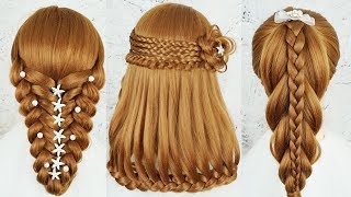 Top 5 Most Beautiful Hairstyles For Party amp Wedding [upl. by Feinleib]