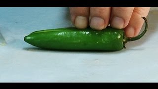 Best Way To Cut Up A Serano Pepper [upl. by Janeva]