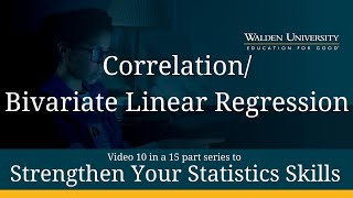 Strengthen Your Stats Skills Correlation and Bivariate Regression [upl. by Leelahk721]