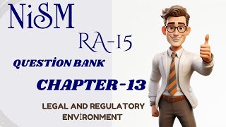 NISM Research Analyst CHAPTER13 Question Bank [upl. by Nnylesor279]