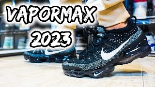 🔥NIKE VAPORMAX 2023 FLYKNIT REVIEWON FEET COMPARAMOS CON ANTERIORES VERSIONES🔥 [upl. by Ellitnahc]