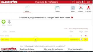 Tutorial registro spaggiari inserimento programmazioni [upl. by Nosyarg]