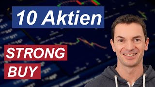 10 Aktien mit einer aktuellen Kaufempfehlung von den Analysten So würde ich 5000 Euro investieren [upl. by Lydie91]