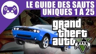 GTA V  Guide des sauts uniques 1 à 25 [upl. by Evan]