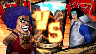 Ivankov vs Aokiji  One Piece Burning Blood [upl. by Brand]