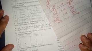 Redox reactions IGCSEOLevel worksheet1 part1 [upl. by Ginder]