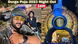 Aisa Durga Puja kahi nahi hota  Night Out with lovely amp Delicious Biryani  Raat ke 2 baje Dinner [upl. by Enileme533]