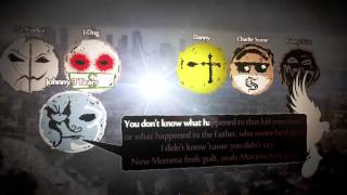 Hollywood Undead  Bullet Lyrics Video [upl. by Anauqal]