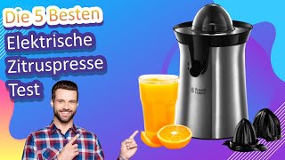 Die 5 Besten Elektrische Zitruspresse Test [upl. by Aikahs]