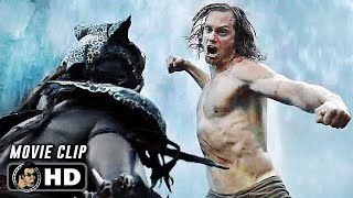 THE LEGEND OF TARZAN Clip  quotTarzan Vs Mbongaquot 2016 Adventure [upl. by Weisler]