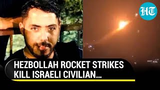 Hezbollah’s AntiTank Missile Blitz Targets IDF One Israeli Civilian Killed  Watch [upl. by Mcclenon]