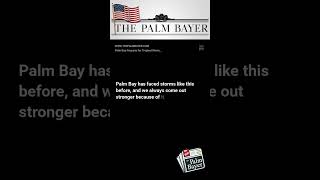 Palm Bay preps for Helene PalmBay Short PalmBayer [upl. by Sterne220]