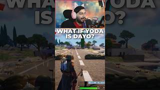 What if Yoda is Dayo fortnitechapter5 fortnitefunnymoments starwarsday [upl. by Clementius]