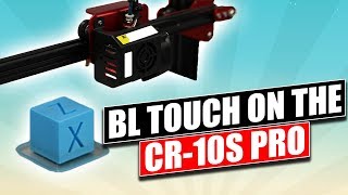 How to install a BLTouch v22 or older on a Creality CR10s Pro [upl. by Vilhelmina]