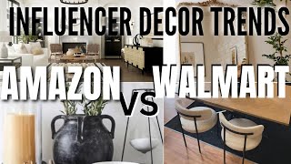 7 POPULAR INFLUENCER HOME DECOR TRENDS FOUND ON AMAZON amp WALMART [upl. by Airebma]