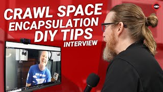 Crawl Space Encapsulation DIY Tips  I Encapsulated My Own Crawl Space [upl. by Enala771]