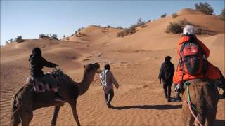 Morocco part 2  Ouarzazate to Mhamid and the Sahara Desert [upl. by Broder505]