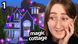 building a magical house in the sims pt 1 Streamed 83024 [upl. by Zilevi]