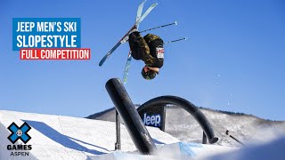 Jeep Men’s Ski Slopestyle FULL COMPETITION  X Games Aspen 2022 [upl. by Meuse]