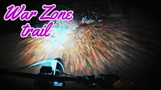 Night ride War Zone and Pump trail [upl. by Olenolin124]