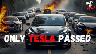 ONLY Tesla passed this test  THE reasons why you should buy a Tesla for your family [upl. by Nannarb742]