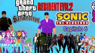 GTA San Andreas Resident Evil 2 William Afton El Regreso Capitulo 6 El Tyrant Mr X Vuelve Aparecer [upl. by Tsuda]