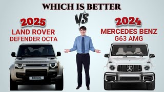 2025 Land Rover Defender 110 Octa vs 2024 Mercedes Benz G63 AMG  Which is better [upl. by Atineg958]