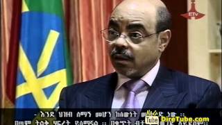 Meles Endegena Interviewflv [upl. by Paulsen]