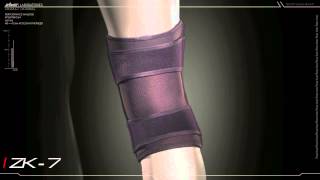 Genouillère ZAMST ZK7  protection des ligaments croisés [upl. by Hafital]