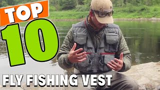 Best Fly Fishing Vest In 2024  Top 10 Fly Fishing Vests Review [upl. by Nimrahc]