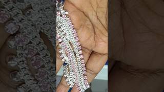 New pink stone anklets from GRTjewellery designjewellerycollection [upl. by Orren260]