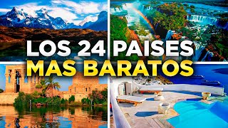 Los 24 Países Más Baratos del Mundo Para Viajar En 2024 [upl. by Deanne]