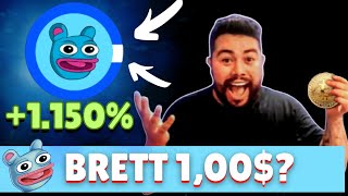 MINHA MAIOR APOSTA BRETT MEMECOIN DA BASE PODE CHEGAR A 1 ANALISE CRIPTOMOEDA BRETT CRIPTO MEME [upl. by Livvyy]