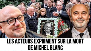 1 heure après la mort de Michel Blanc le monde des célébrités en deuil lui rend hommagequot [upl. by Atinuahs745]