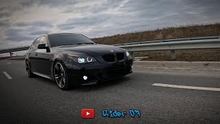 BMW E60 535D ТестДрайв Замеры Гонка с BMW F30 335i st2 [upl. by Fleece650]