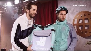 Lomepal se fait livrer son diner par Deliveroo en direct  Lomepal Le Vérité Show [upl. by Mushro397]