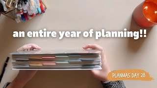 Flipthrough My First Plum Paper Planner  A Year of Planning 2022 [upl. by Estus293]