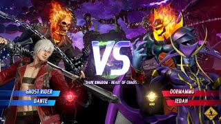 MARVEL VS CAPCOM INFINITE Ghost RiderDante VS CPU DorammuJedah [upl. by Colvin]