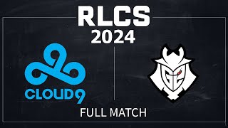 Semifinals Cloud9 vs G2 Stride  RLCS 2024 NA Open Qualifiers 5  12 May 2024 [upl. by Bourque]