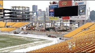 Heinz Field Undergoing Renovations [upl. by Vaios509]