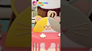 Bake A Cake Song  KidZone Kingdom Nursery Rhymes amp Kids Songs shorts [upl. by Atikehs423]