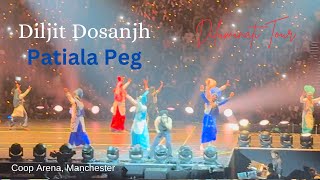 Diljit Dosanjh  Patiala Peg  Diluminati Tour  Coop Arena  Manchester  UK  280924 [upl. by Abebi]