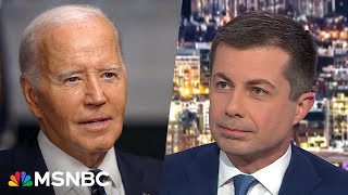 Secy Buttigieg has a name for Biden’s infrastructure accomplishments ‘The Big Deal’ [upl. by Oijile354]